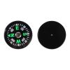 50pcs 0.8in/20mm Lightweight Pocket Compass Portable Oil Filled Button Compass For Hiking Camping Outdoor Activities