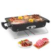 Portable Charcoal Grill, Tabletop Outdoor Barbecue Smoker, Small BBQ Grill for Outdoor Cooking Backyard Camping Picnics Beach