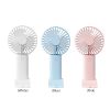 Mini Electric Fan Portable 3 Gears Wind Speed Adjustment Air Cooler High Quality Summer Cooling Fan Camping Rechargeable Home