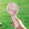 Mini Electric Fan Portable 3 Gears Wind Speed Adjustment Air Cooler High Quality Summer Cooling Fan Camping Rechargeable Home