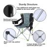 Portable Lumbar Back Camping Chairs for Outdoors