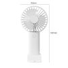 Mini Electric Fan Portable 3 Gears Wind Speed Adjustment Air Cooler High Quality Summer Cooling Fan Camping Rechargeable Home