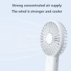 Mini Electric Fan Portable 3 Gears Wind Speed Adjustment Air Cooler High Quality Summer Cooling Fan Camping Rechargeable Home