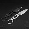 Outdoor Wilderness Survival Small Straight Knife Hunting Knife Pocket Knife