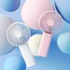 Mini Electric Fan Portable 3 Gears Wind Speed Adjustment Air Cooler High Quality Summer Cooling Fan Camping Rechargeable Home